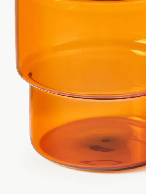 Mondgeblazen waterglazen Gustave, 4 stuks