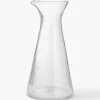 Mondgeblazen waterkaraf Bubble met decoratieve luchtbellen, 800 ml