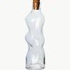 Mondgeblazen waterkaraf Dimple, 1 L