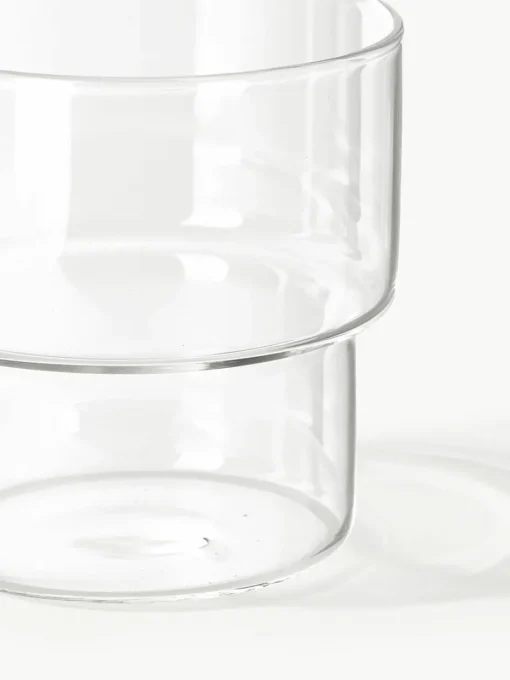 Mondgeblazen waterkaraf Gustave met waterglazen, set van 5