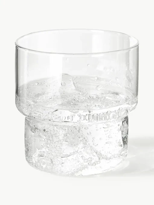 Mondgeblazen waterkaraf Gustave met waterglazen, set van 5