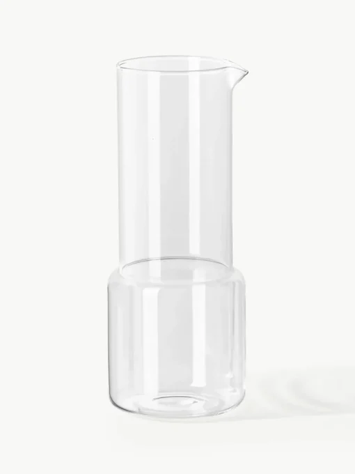 Mondgeblazen waterkaraf Gustave met waterglazen, set van 5