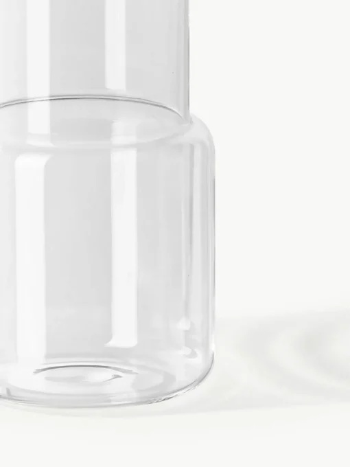 Mondgeblazen waterkaraf Gustave met waterglazen, set van 5