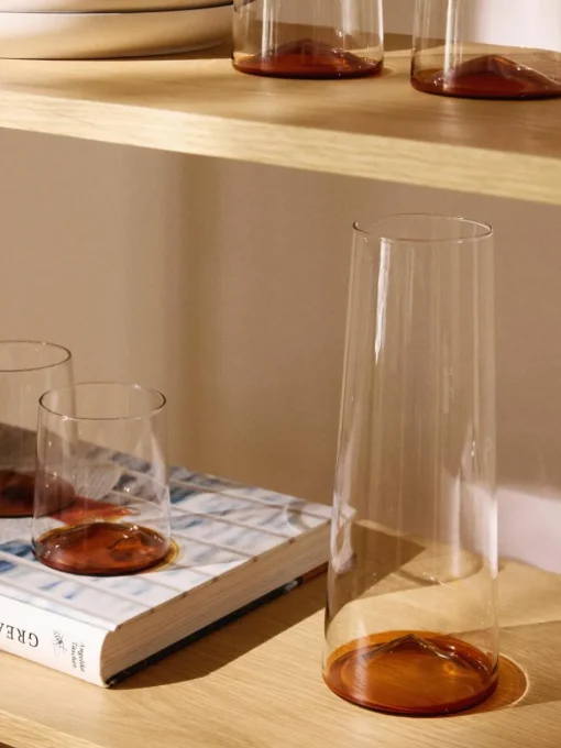Mondgeblazen waterkaraf Hadley, 1.3 L