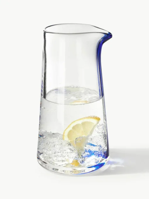 Mondgeblazen waterkaraf Taha, 900 ml