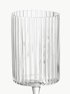Mondgeblazen wijnglazen Aleo, 4 stuks