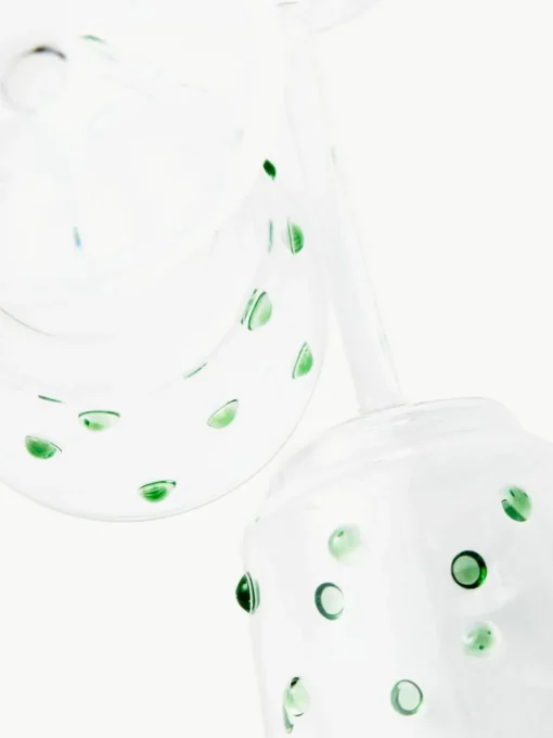 Mondgeblazen wijnglazen Nob van borosilicaatglas, 2 stuks