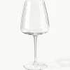 Mondgeblazen witte wijnglazen Ellery, 4 stuks
