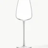 Mondgeblazen witte wijnglazen Wine Culture, 2 stuks