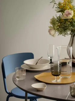 Mondgeblazen witte wijnglazen Nordic Bistro, 4 stuks