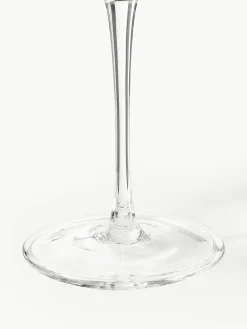 Mondgeblazen witte wijnglazen Ellery, 4 stuks