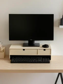 Monitorverhoger Ted met lades