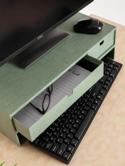 Monitorverhoger Ted met lades