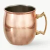 Moscow Mule beker Shiny met glad oppervlak