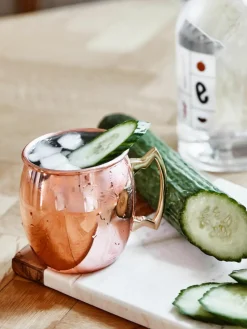Moscow Mule beker Shiny met glad oppervlak