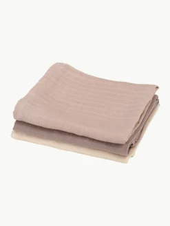 Mousseline doekjes Moonlight, set van 3