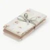 Mousseline doekjes Wildflower, set van 3