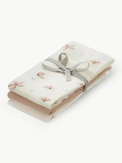 Mousseline doekjes Wildflower, set van 3