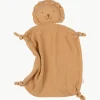 Mousseline knuffeldeken Lion, handgemaakt