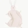 Mousseline knuffeldeken Rabbit, handgemaakt