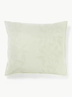 Mousseline kussenhoes Jasmina met bloemmotief