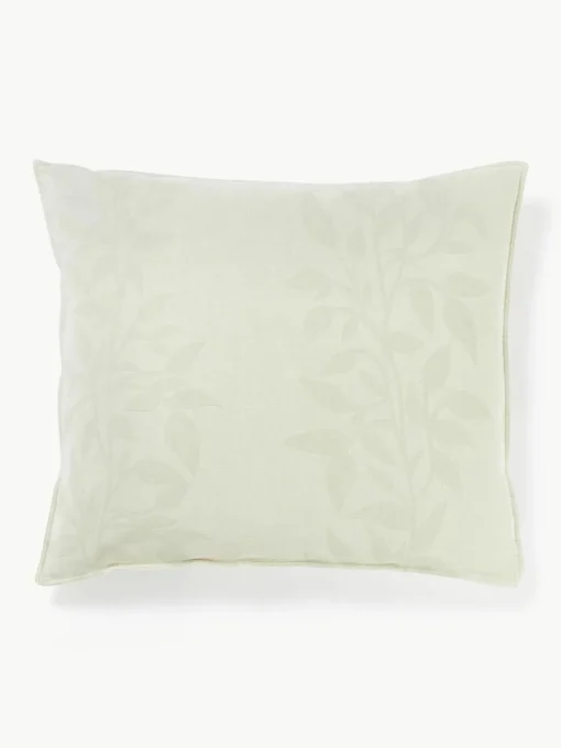Mousseline kussenhoes Jasmina met bloemmotief