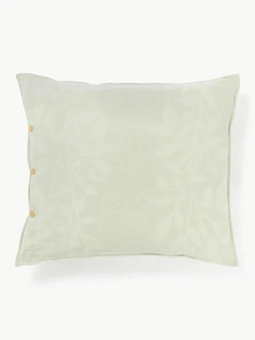 Mousseline kussenhoes Jasmina met bloemmotief