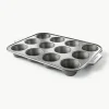 Muffinvorm Bakery met antiaanbaklaag