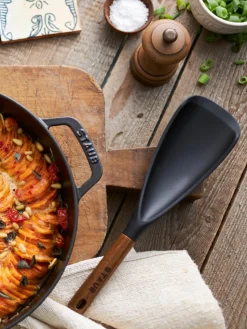 Multifunctionele lepel Cook met acaciahouten handvat