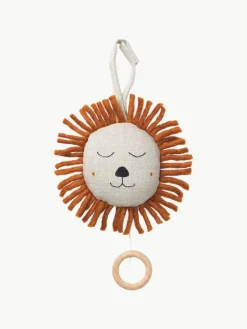 Muziekmobiel Lion van linnen