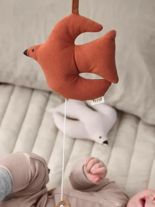 Muziekmobiel Swif Bird van biokatoen