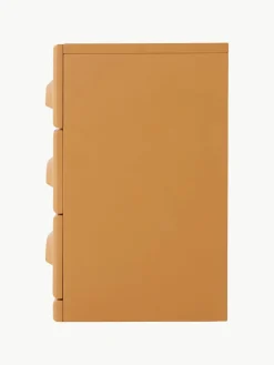 Nachtkastje Ginger oranje met lades