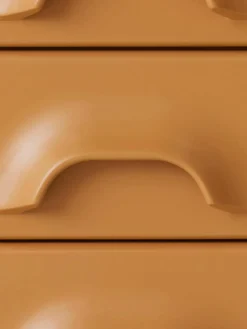 Nachtkastje Ginger oranje met lades