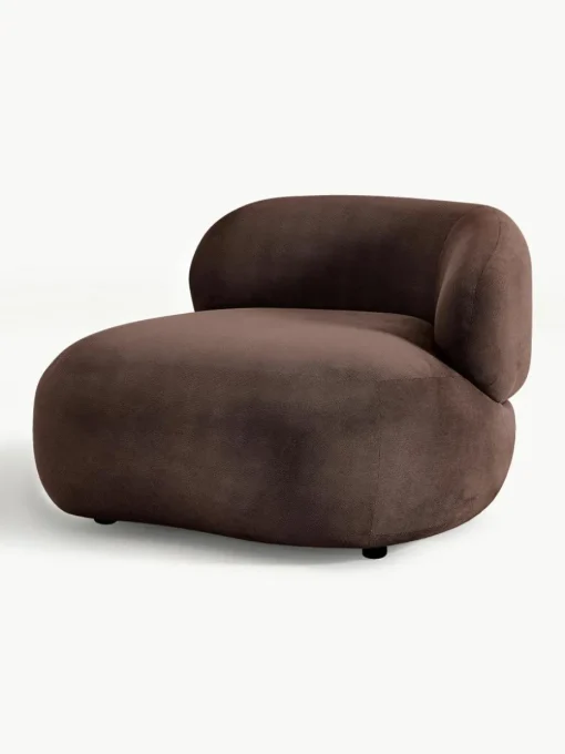 Niervormige loungefauteuil Alba