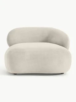 Niervormige loungefauteuil Alba