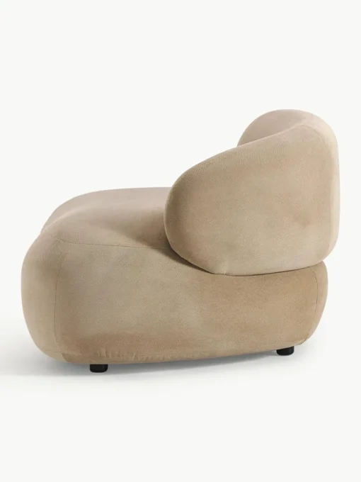Niervormige loungefauteuil Alba