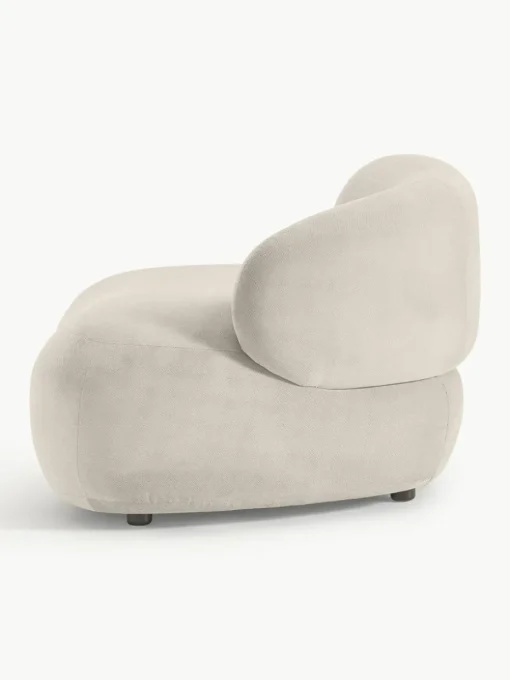 Niervormige loungefauteuil Alba