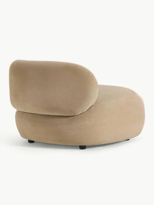 Niervormige loungefauteuil Alba