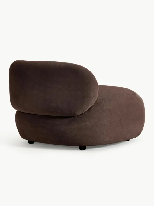Niervormige loungefauteuil Alba