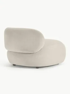Niervormige loungefauteuil Alba