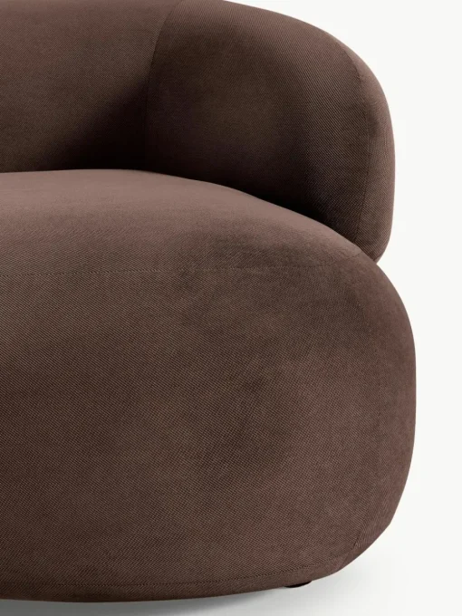 Niervormige loungefauteuil Alba