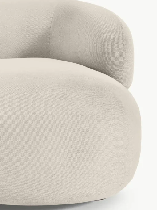 Niervormige loungefauteuil Alba