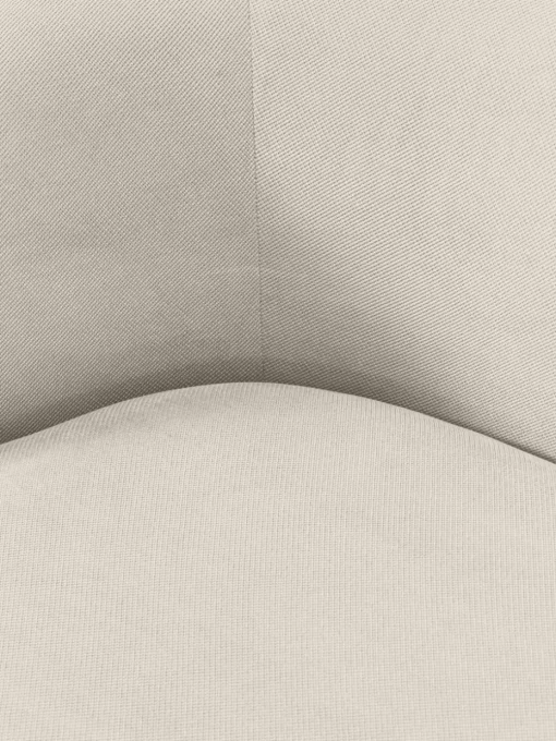 Niervormige loungefauteuil Alba