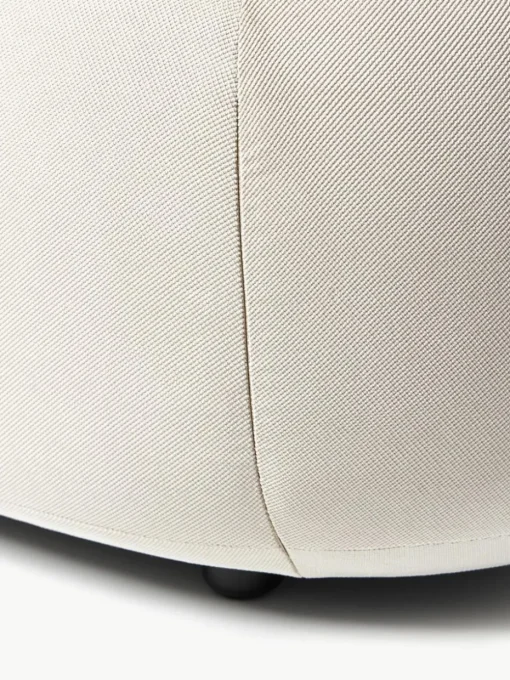 Niervormige loungefauteuil Alba