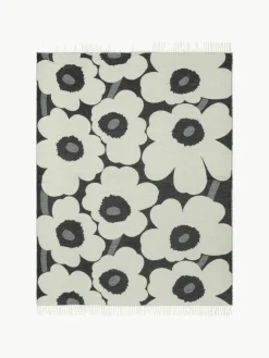Omkeerbare deken Unikko met franjes