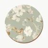 Onderzetter Duck Egg met bloemenpatroon, 4 stuks
