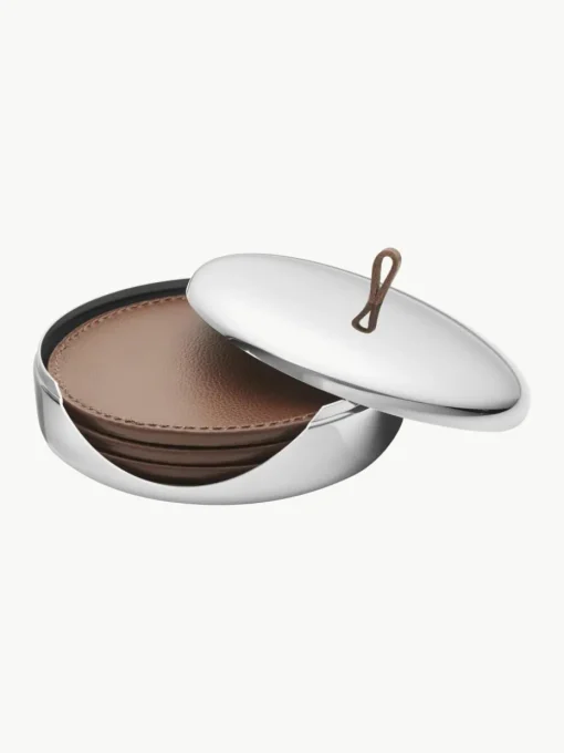 Onderzetter Sky met houder, set van 5