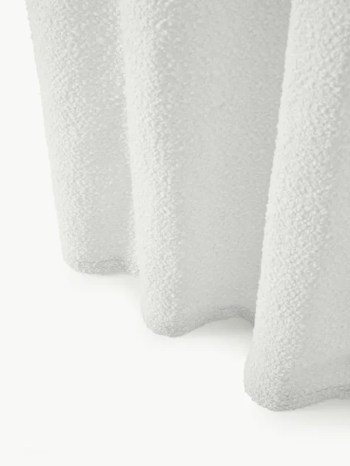 Ondoorzichtige bouclé gordijnen Bellamie met tunnelzoom, 2 stuks