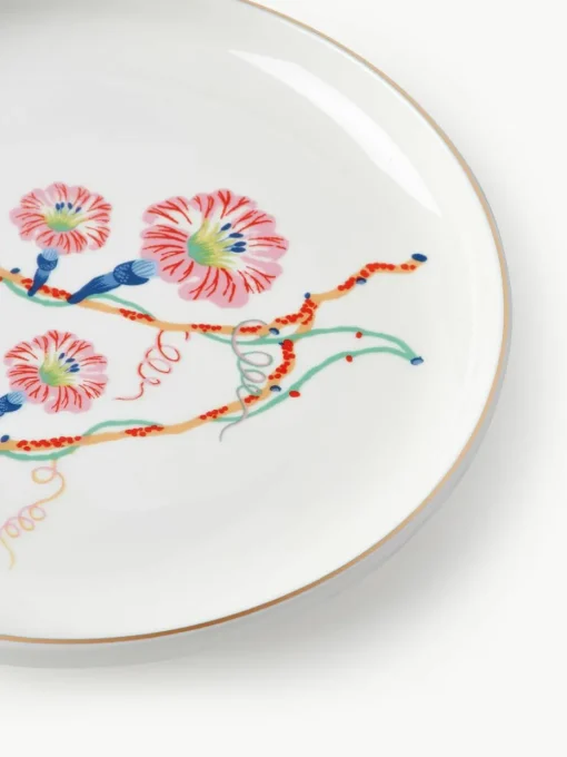 Ontbijtbord Flamboyant, set van 4