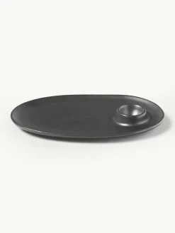 Ontbijtbord Flow van keramiek